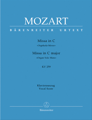Missa C major, KV 259 'Organ Solo Mass'