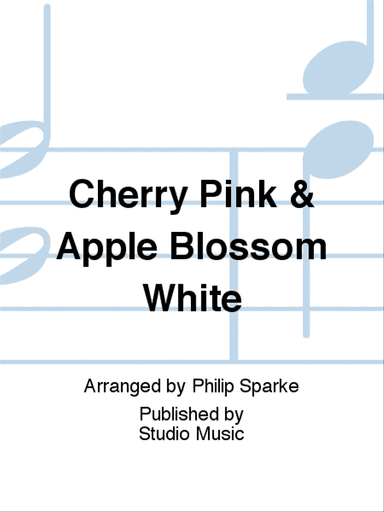 Cherry Pink & Apple Blossom White