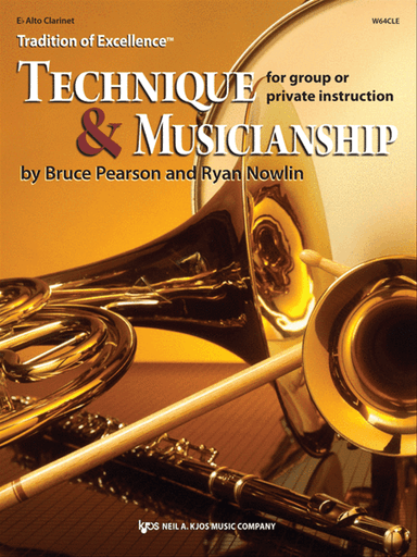 Tradition of Excellence: Technique and Musicianship - Bb Alto Clarinet
