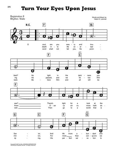 Turn Your Eyes Upon Jesus