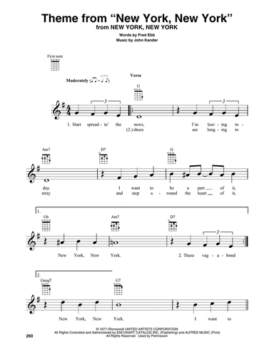 Theme From "New York, New York"