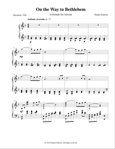 On the Way to Bethlehem