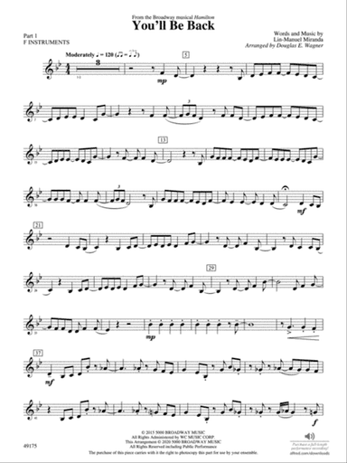 You'll Be Back: Part 1 - F Instruments