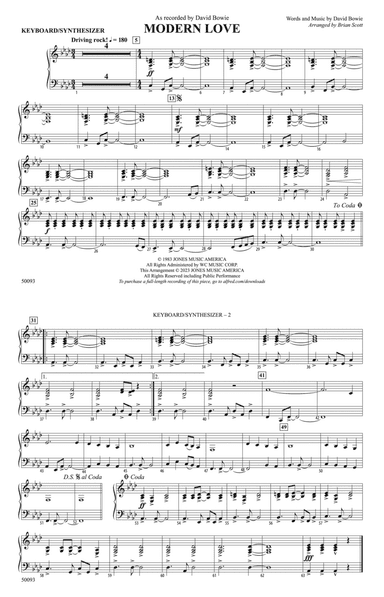 Modern Love: Piano Accompaniment