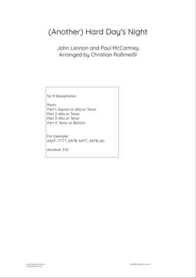 Another Hard Day's Night