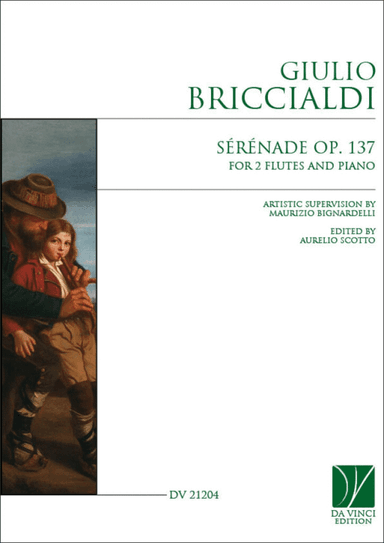 Sérénade Op. 137, for 2 Flutes and Piano