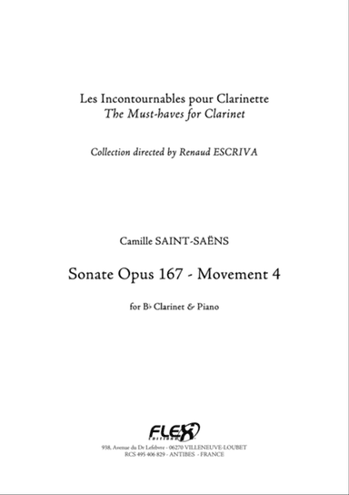Sonata Opus 167 - Mvt 4