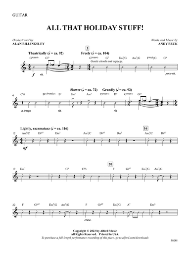 All That Holiday Stuff!: Guitar