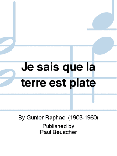 Je sais que la terre est plate