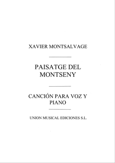 Paisatge Del Montseny