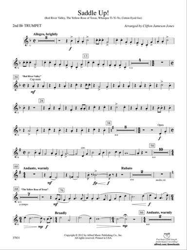 Saddle Up!: 2nd B-flat Trumpet
