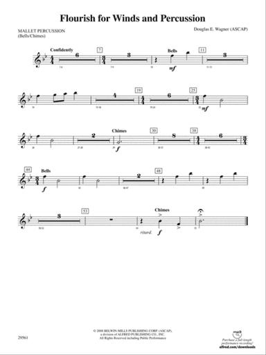 Flourish for Winds and Percussion: Mallets