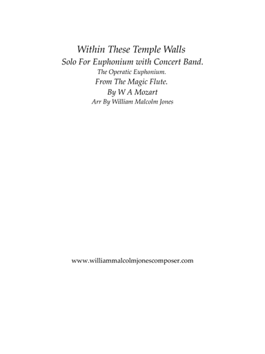 Within These Temple Walls