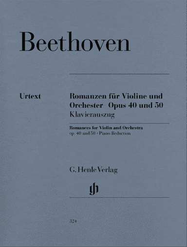 Romances for Violin and Orchestra Op. 40 & 50 in G and F Major