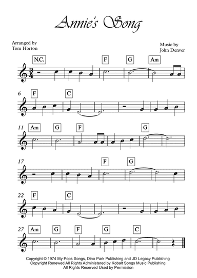 Annie's Song