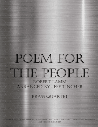 Poem For The People