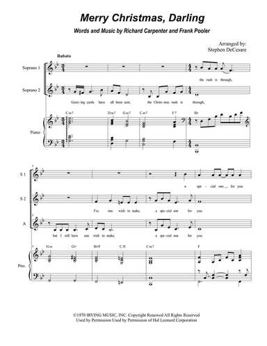 Merry Christmas, Darling