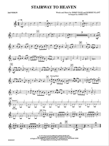 Stairway to Heaven: 2nd Violin
