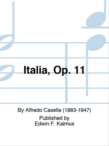 Italia, Op. 11