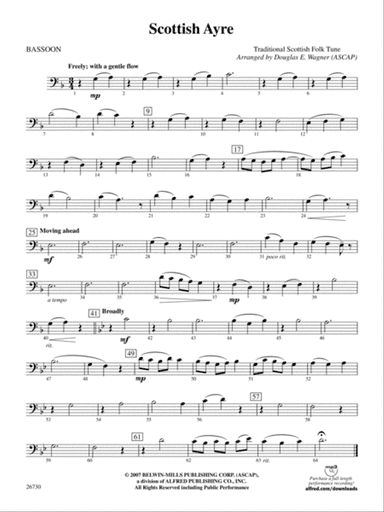 Scottish Ayre: Bassoon