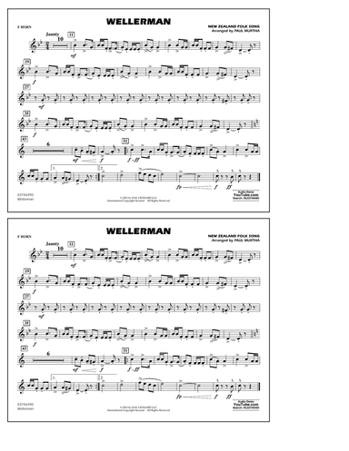 Wellerman (arr. Paul Murtha) - F Horn
