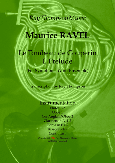 Ravel: Le Tombeau de Couperin I Prelude - Symphonic wind