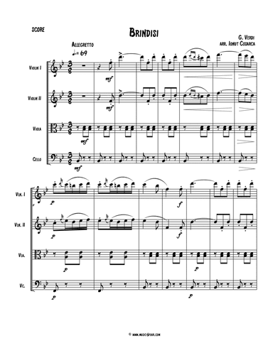 Libiamo ne' lieti calici from "La Traviata"