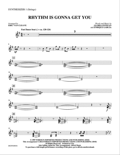 Rhythm Is Gonna Get You: 1st Synthesizer