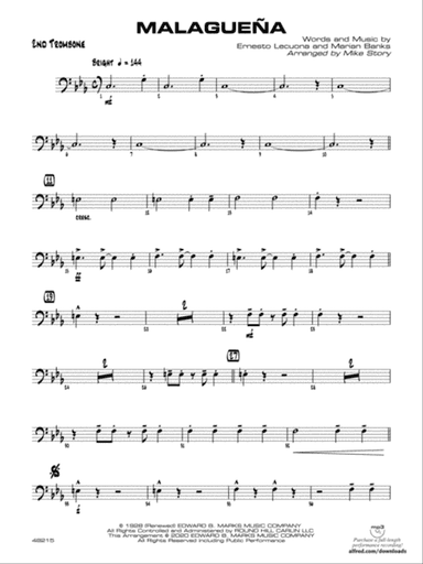 Malagueña: 2nd Trombone