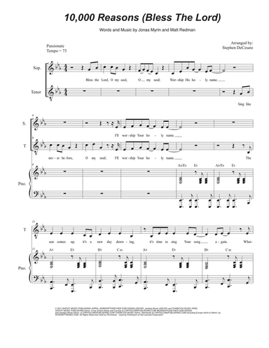 10,000 Reasons (bless The Lord)