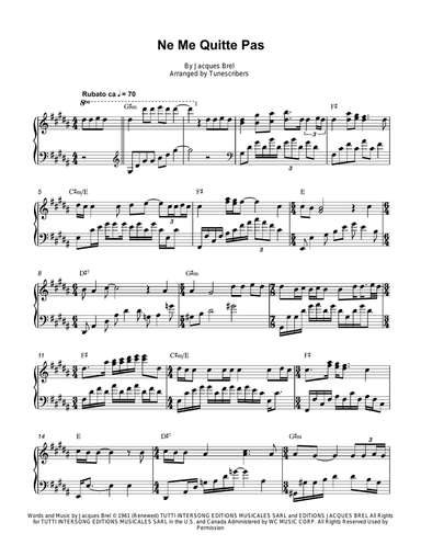 Ne Me Quitte Pas