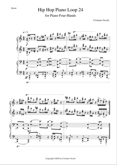 Hip Hop Piano Loop 24