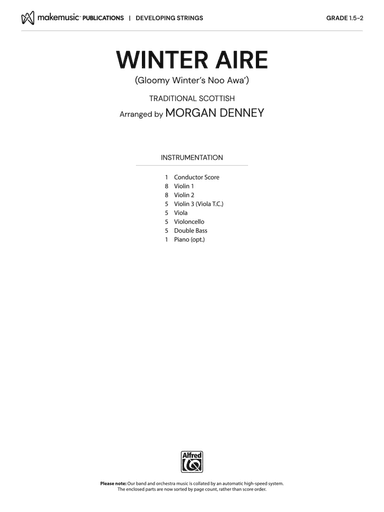 Winter Aire: Score