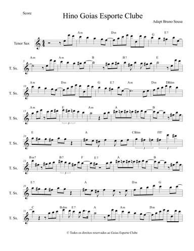 Hino Goias Esporte Clube