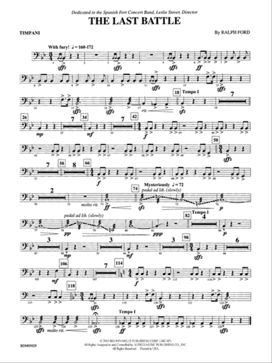 The Last Battle: Timpani