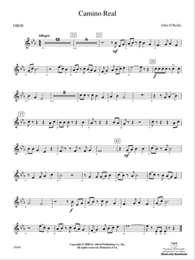 Camino Real: Oboe
