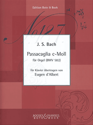 Passacaglia in C Minor, BWV 582