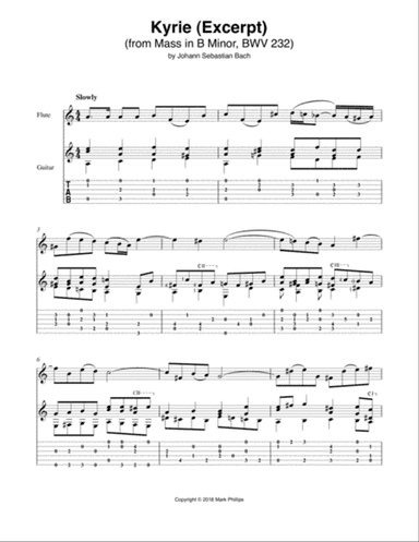 Kyrie (from Mass in B Minor)
