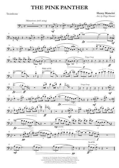 The Pink Panther from THE PINK PANTHER