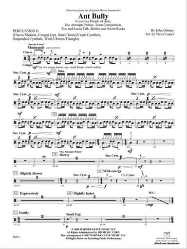 The Ant Bully: 2nd Percussion