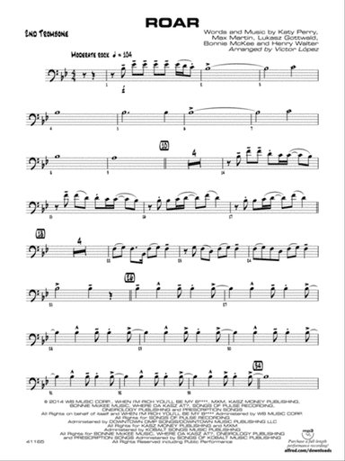Roar: 2nd Trombone
