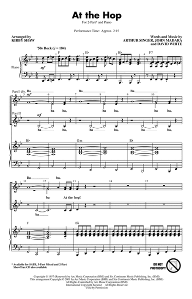 At The Hop (arr. Kirby Shaw)