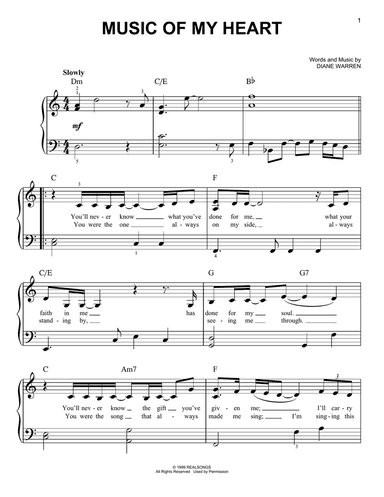 Music Of My Heart