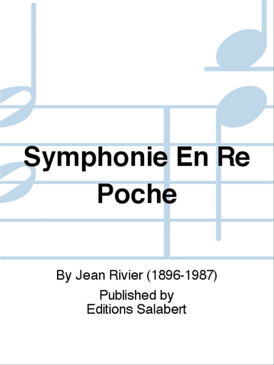 Symphonie En Re Poche