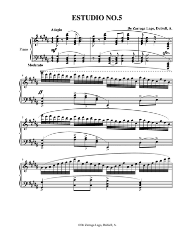 Ten Etudes No.5