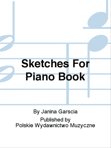 Sketches For Piano Book