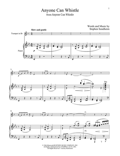 Anyone Can Whistle (from Anyone Can Whistle)