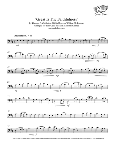 Great Is Thy Faithfulness