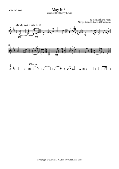 May It Be (Chantage Version)