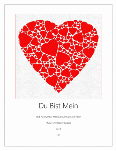 Du Bist Mein (SATB)